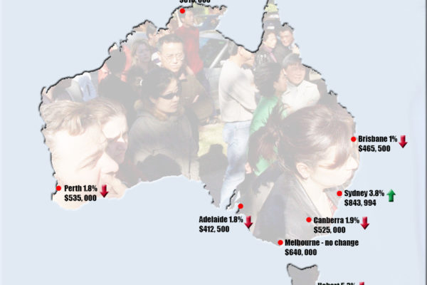 Australia property map